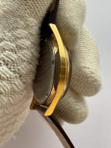 OROLOGIO TISSOT AUTOLUB ACTUALIS MANUALE PLACCATO ORO UOMO 37mm SVIZZERO.RICONDIZIONATO - Foto 8 di 12