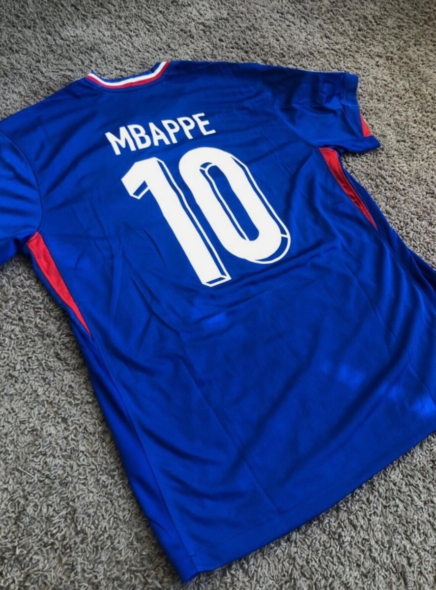 Kylian Mbappe France Soccer Jersey - Blue - New - Men's