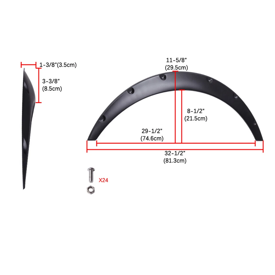 Kit de carrocería extra ancha flexible para guardabarros Acura TL ILX TLX TSX Foto 3 de 4