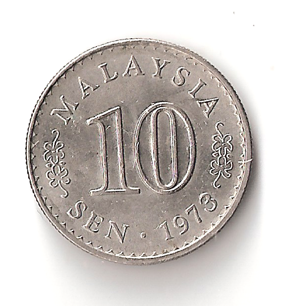 1973 Malaysia 10 Sen Coin | eBay