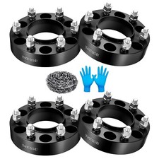 4pcs 1.5 6x5.5 Hub Centric Wheel Spacers 12x1.5 For 2011-2024 Ford Ranger