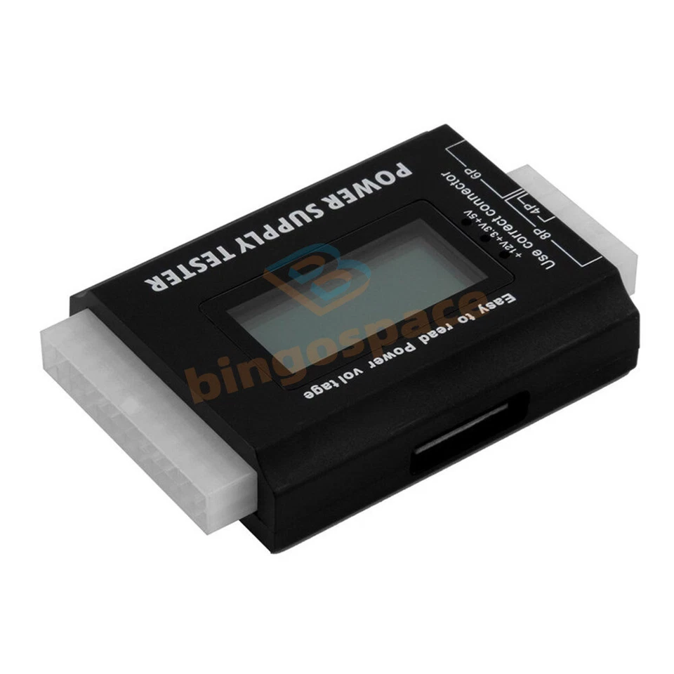 Digital LCD Display 20/24 Pin SATA HDD PC Computer PC Power Supply Testers - Image 3 of 4