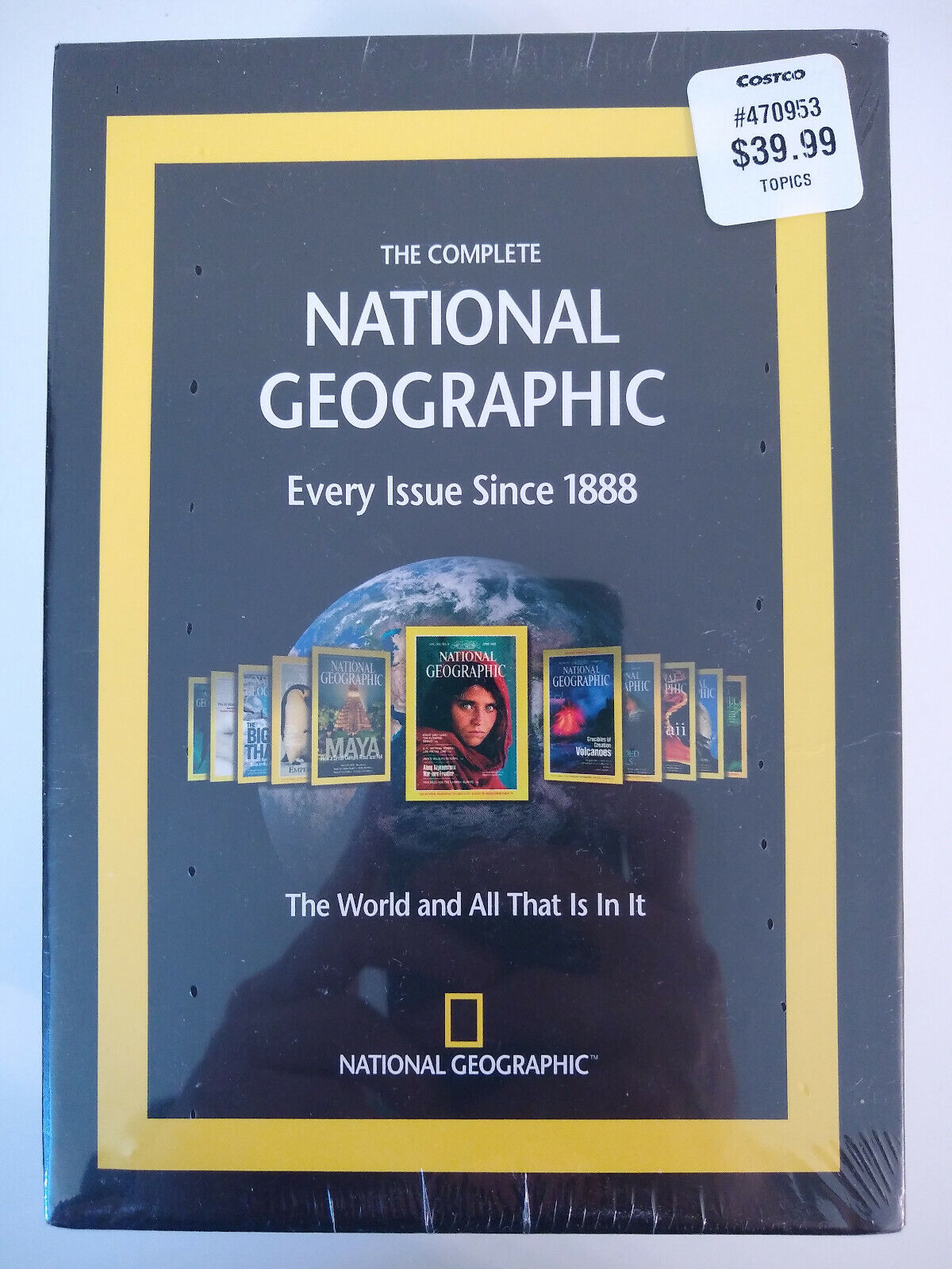 Complete National Geographic: Every Issue Since 1888 (to 2008) DVD PC NEW