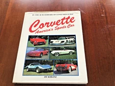 Corvette America's Sports Car Hardcover Jay Koblenz 1984 EC
