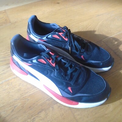 Puma Ferrari X Ray Speed Sneaker Schwarz Rot Weiß Herren UK 13 EUR 48 Gratis UK P+P