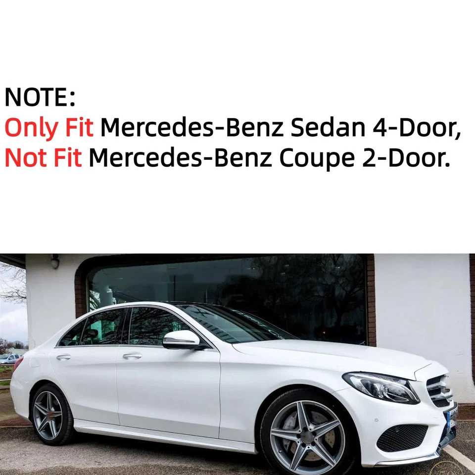 NUEVO ESPEJO RETROVISOR LADO CONDUCTOR IZQUIERDO BLANCO PUNTO CIEGO SE ADAPTA A MERCEDES C250 C300 C350 C63 Foto 2 de 4