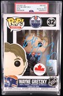 Wayne Gretzky Signed Funko POP #32 Autographed Auto Oilers H