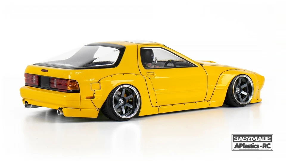 RC Body Car Drift Touring 1:10 Mazda RX7 FC3S style EasyMade APlastics New Shell - Image 3 of 4