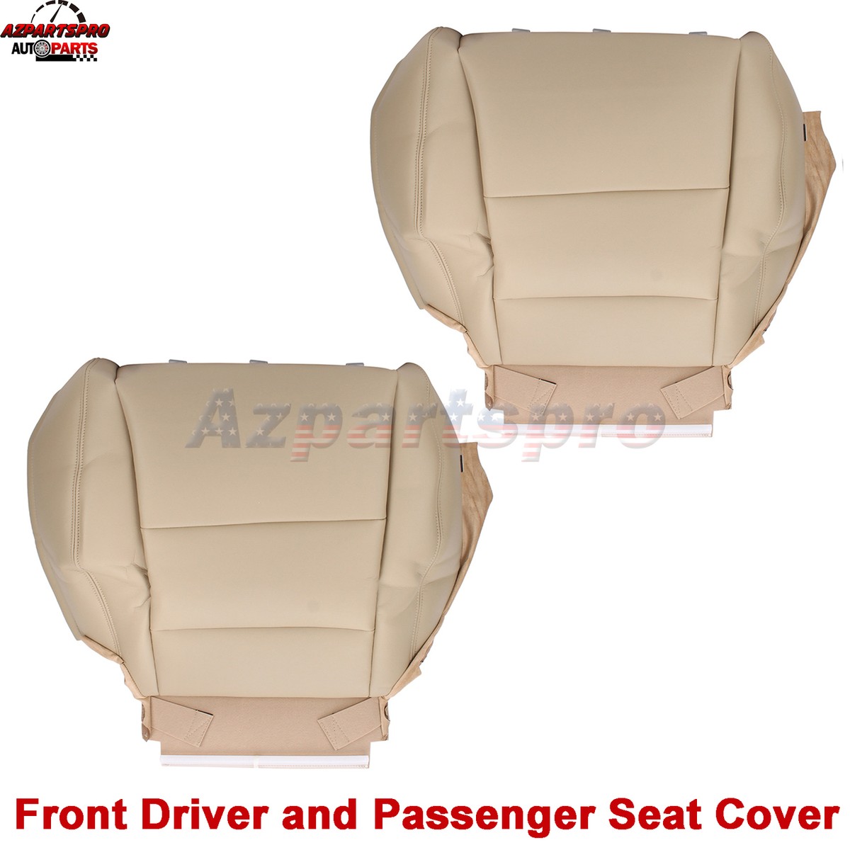 2000 - 2004 Toyota Avalon Driver Passenger Bottom Leather Seat Cover