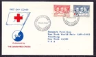 Denmark 1964 Red Cross First Day Cover  - Addressed to New York