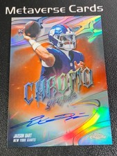 2025 Topps Chrome Football ChromoGraphs Auto Orange Refractor Rc Jaxson Dart /25