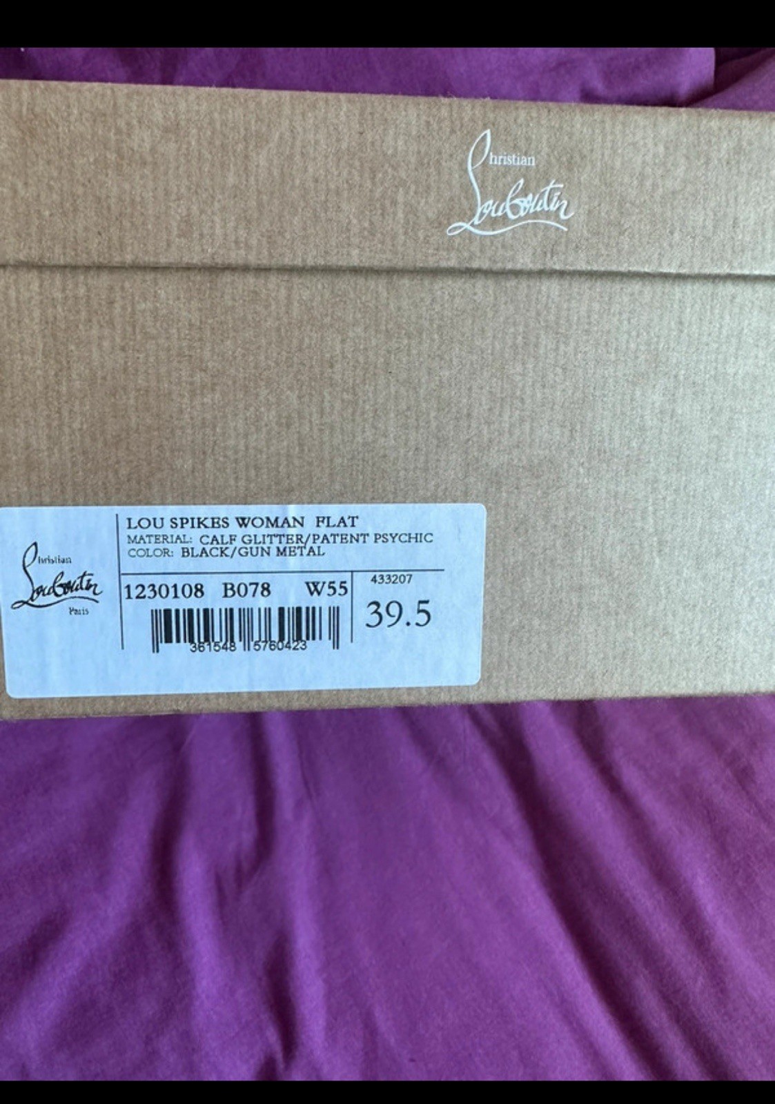 Christian Louboutin Sneaker - Lou Spikes Leather High-Top image 9
