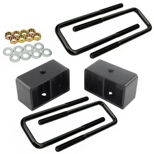 3" Rear Blocks Leveling Lift Kit for 99-24 Chevrolet Silverado GMC Sierra 1500
