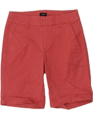 J. Crew Damen Chino Shorts US 00 2XS W26 rot Baumwolle AZ64