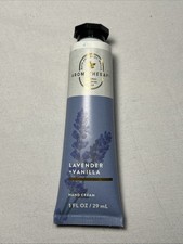 NEW BATH BODY WORKS Lavender Vanilla HAND CREAM TRAVEL 1 OZ