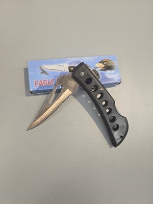 Eagle Eye 3 Frost Cutlery Lockback Serrated Folding Pocket Knife 7 Pack