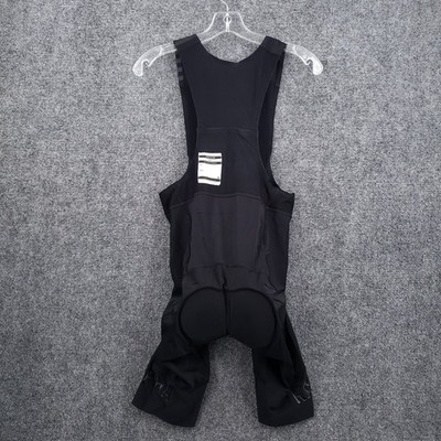 Rapha Pro Team Bib Shorts Mens M Medium Black Cycling Leg Grippers