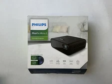 Philips PicoPix Micro 2 Portable LED Projector 480p HD USB-C HDMI Battery