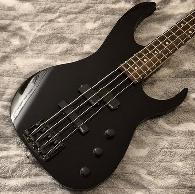 1990 Ibanez Roadbass RD707-BK w/ EMG Pickups - MIJ Fujigen - Black 4-String Bass