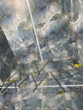 Metal 8 Triangles With 6 holders and 5 Strikers musical instruments for kids