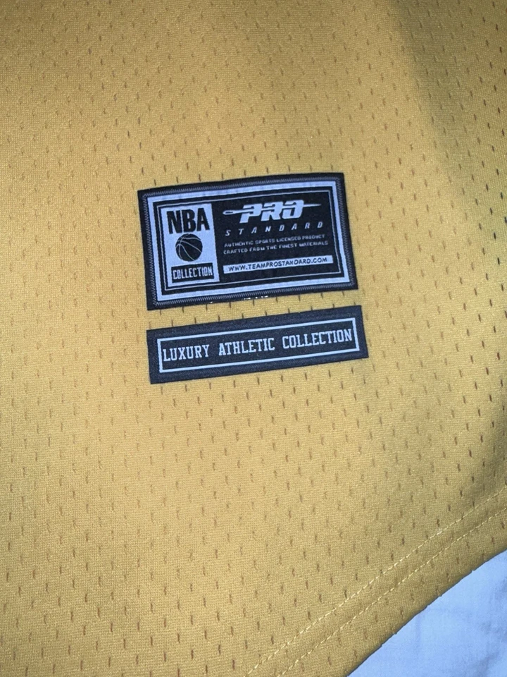 LA Lakers PRO Standard Luxury Athletic shirt NBA Basketball Sz L - Image 2 of 4