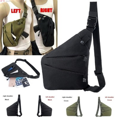 Männersache Reiseschlinge Canvas Brusttasche Crossbody Anti Umhängetasche