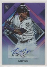 2020 Topps Fire Fire Auto Purple 34/50 Tim Lopes #FA-TL Auto 0m4q