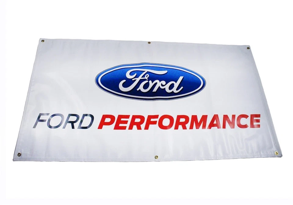 Ford Performance M-1827-FP Ford Performance Banner 5 Feet x 3 Feet White Backgro - Image 2 of 4