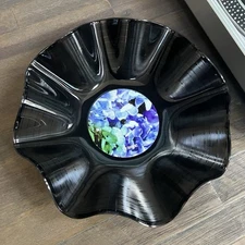 Record Bowl - Upcycled & Repurposed Bowl - Lana Del Rey Ultraviolence