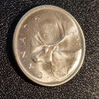1957 Canada 25 Cents