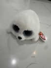 RETIRED TY Beanie Baby  ICY THE SEAL 6 INCH Big Eyes — photo 2