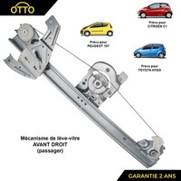 Mechanismus Fensterheber Vorne Rechts FüR C1 Aygo 107 - 9222T6