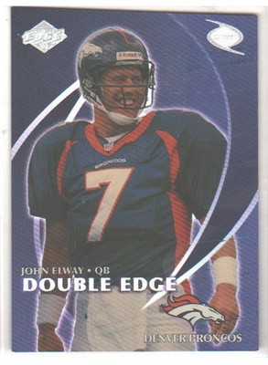 1998 Collector's Odyssey Double Edge Brian Griese John Elway #8B Rookie RC HOF