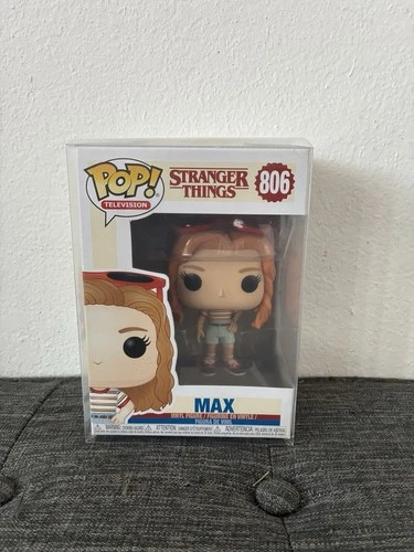 Funko Pop! Stranger Things Max #806 Vinyl Figure with Protector
