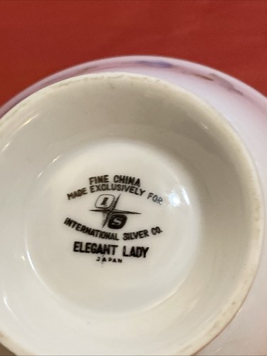 Fine China International Silver Company "Elegant Lady" Porcelain Bowl - Picture 5 of 5