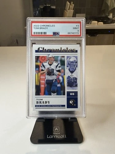 2022 PANINI CHRONICLES #3 TOM BRADY PSA 9