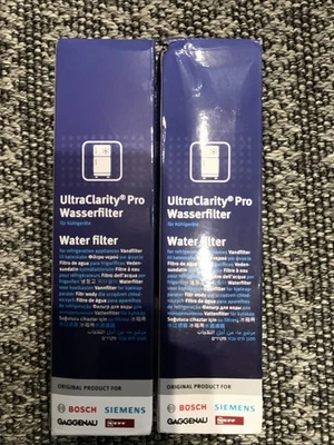 2-Pack Bosch Thermador Gaggenau Ultra Clarity Pro Filter BORPLFTR55 11032531