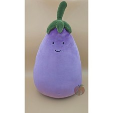 Jellycat Amuseables Eggplant Large - AUTHENTIC - NEW WITH TAGS