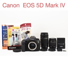 Canon EOS 5D Mark IV DSLR Camera with Standard and Telephoto Lens Set