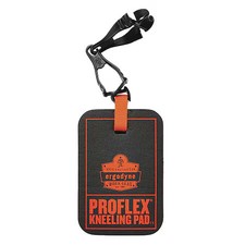 Ergodyne 365 Kneeling Pad, 6"L, 4"W, Rubber, Black