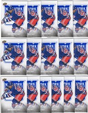 25-26 NEW YORK RANGERS CENTENNIAL BASE ( 16 CARD ) WAYNE GRETZKY