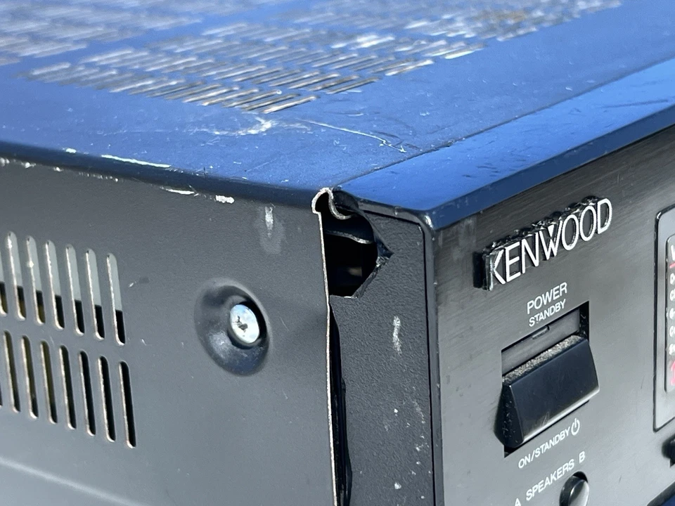 Kenwood VR-6060 -6.1 Ch AV Home Theater Surround Receiver Stereo | No Remote - Image 4 of 4