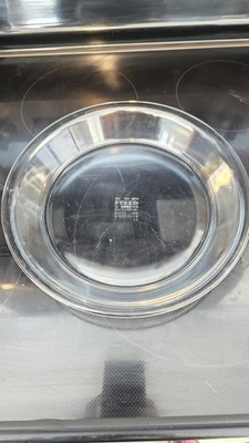 Vintage 210 Deep PYREX Corning 10''-25cm Clear Pie Playe Dish Some Scratches