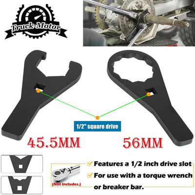 45.5mm & 56mm ATV Axle Wrench Set For Honda TRX 250X, 300X, 300EX, 400X(08-0479)