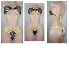 Exotic Dancewear Women's Bikini Set Size Small/Medium