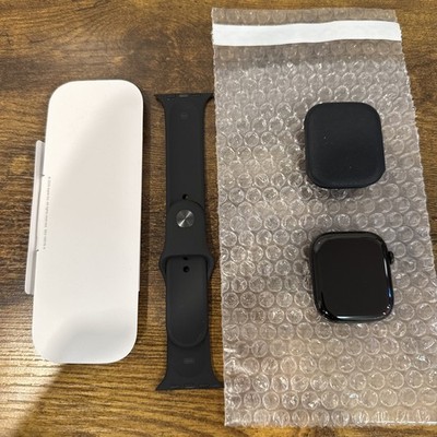 Apple Watch Series 11 46mm GPS Jet Black Case with Black Sport Band D6