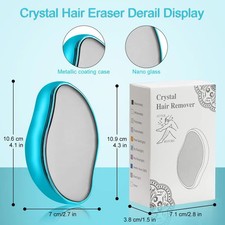 Crystal Hair Eraser Remover Reusable Painless Hair Removal Tool for Legs Arm