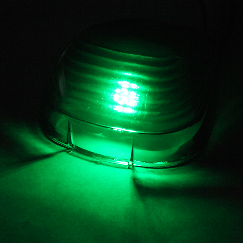 5x Smoke Cab Roof Marker Running Cover+5x Green T10 SMD Led Lights For Truck 4x4 - Picture 2 of 9