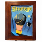 Stratego Vintage Game Collection Wood Book Box Complete Milton Bradley 1998