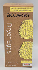 Ecoegg Dryer Eggs Reduces Drying Time Softens Clothes Fragrance Free (Box of 2)